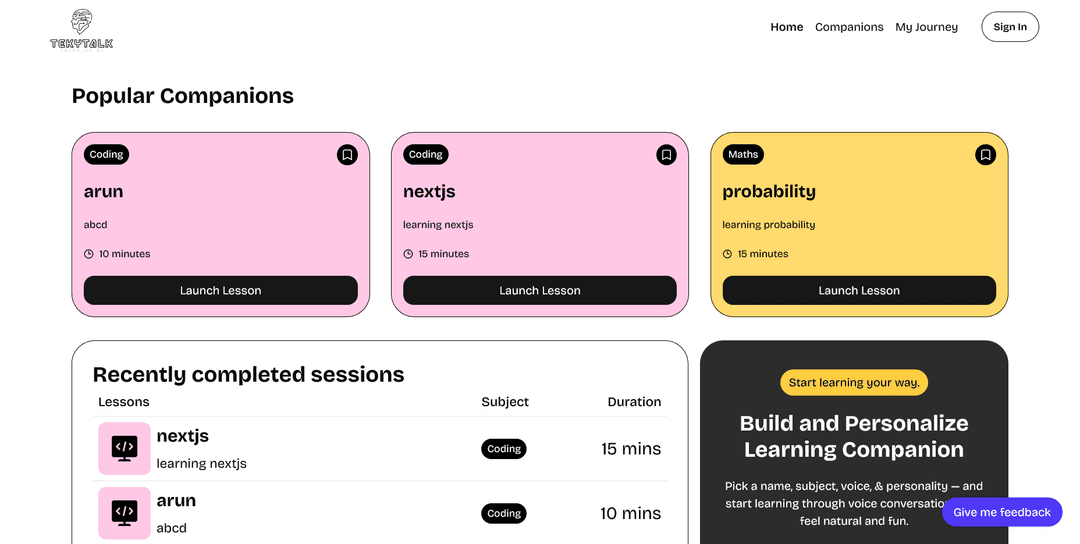 TEKYTALK Project